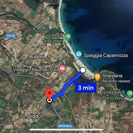 6 Minuti Dal Mare, La Maison En Bleu *